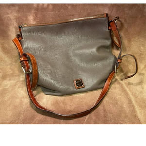 Dooney & Bourke Pebblestone Leather Large Hobo Handbag
